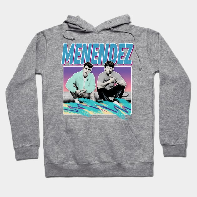 Menendez Brothers / 90s True Crime Aesthetic Hoodie by DankFutura